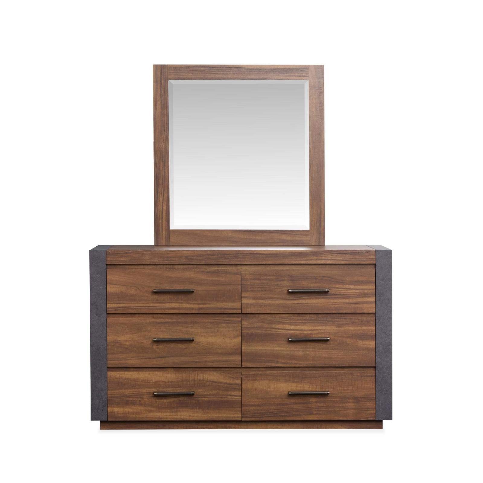Magnussen Home Jensen Tavern Brown Double Drawer Dresser