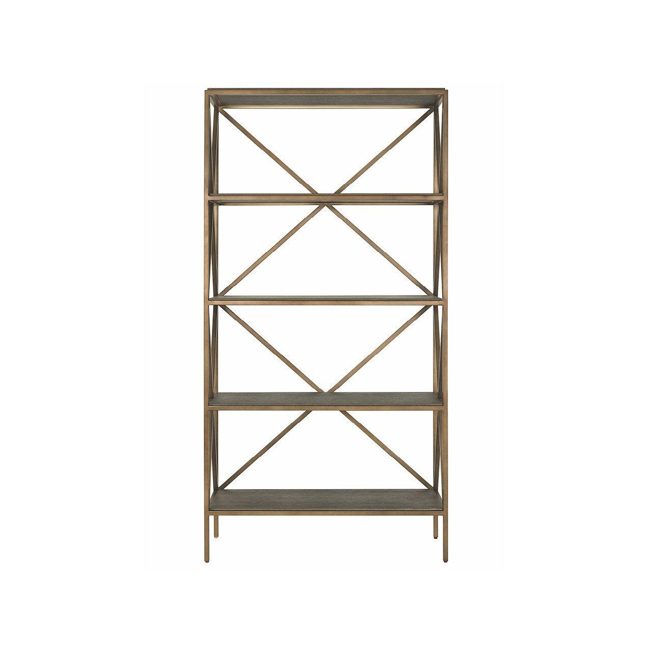 Universal Furniture Montclair Cocoa Etagere