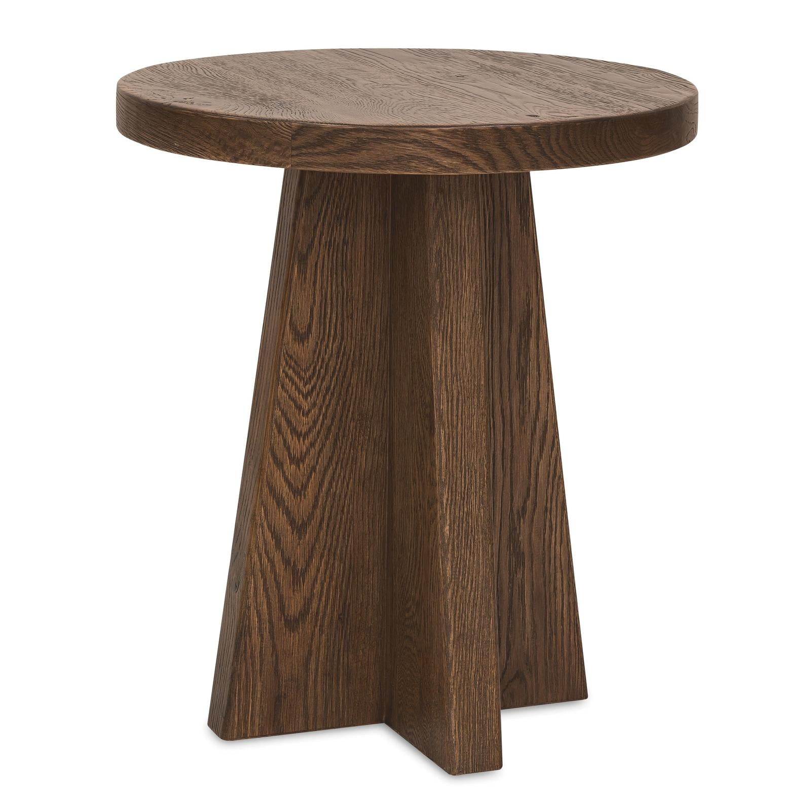 Hooker Furniture Driftwood Round End Table