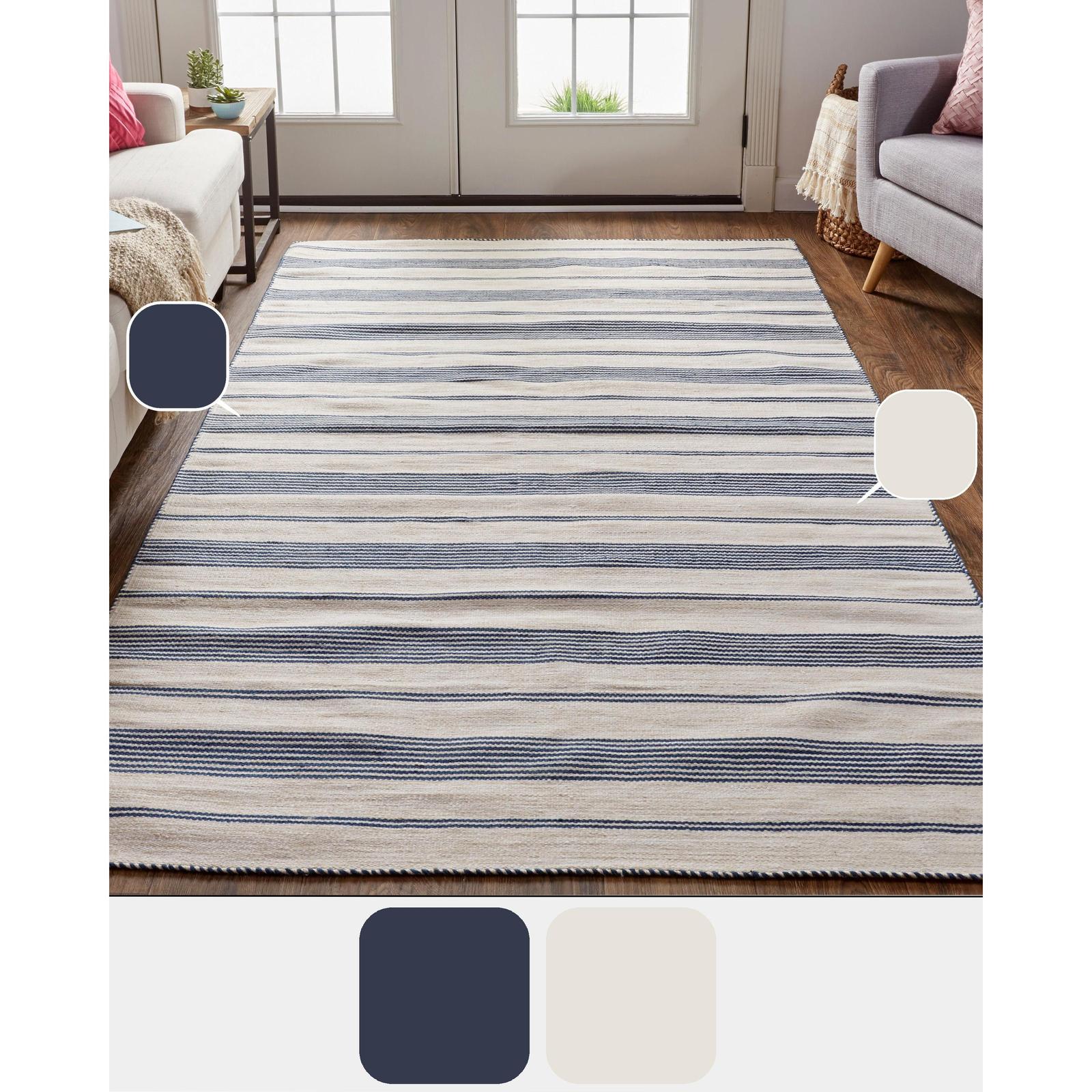 Feizy Duprine 0560F Transitional Stripes Rug