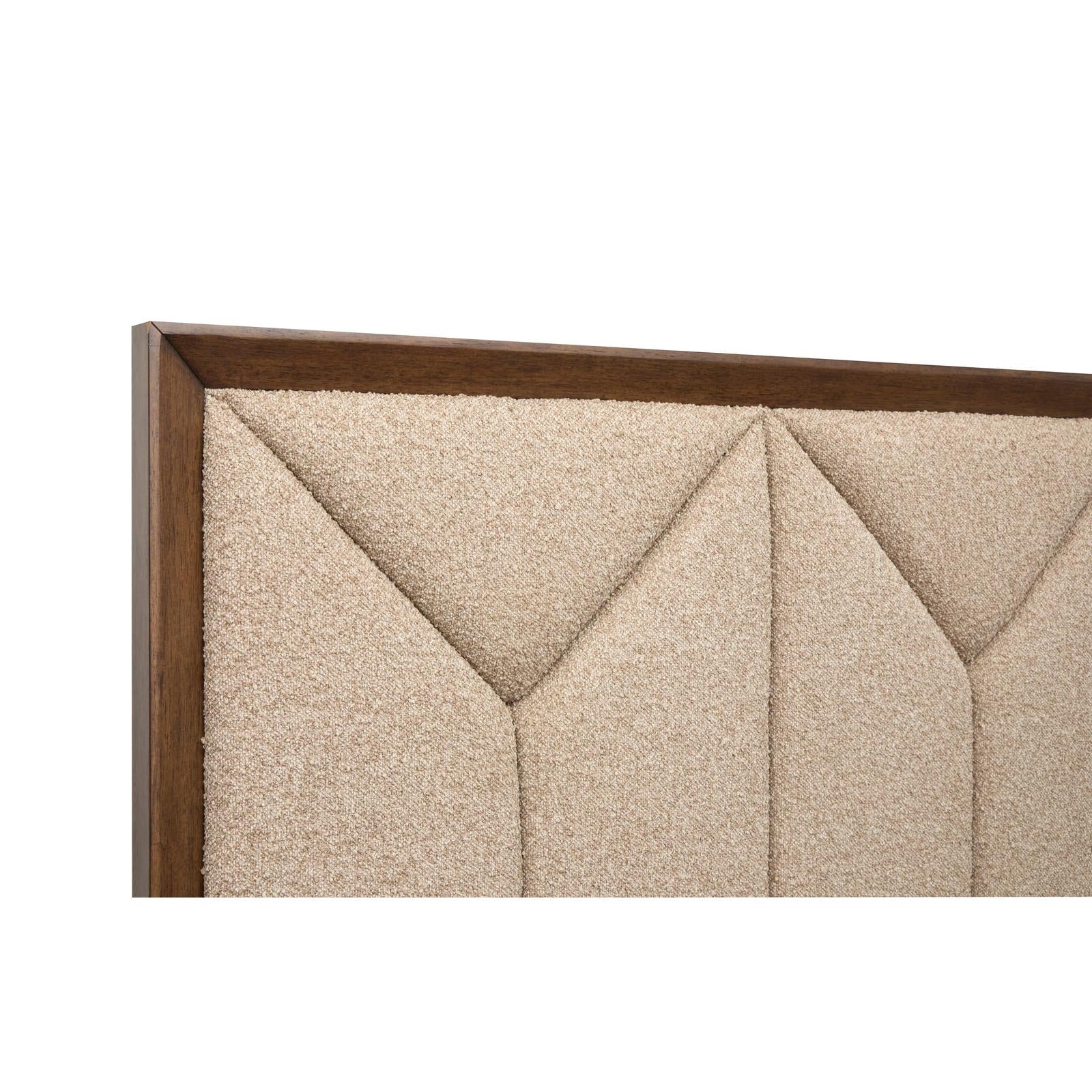 Magnussen Home Callisto Bourbon Brown Upholstered Panel Bed