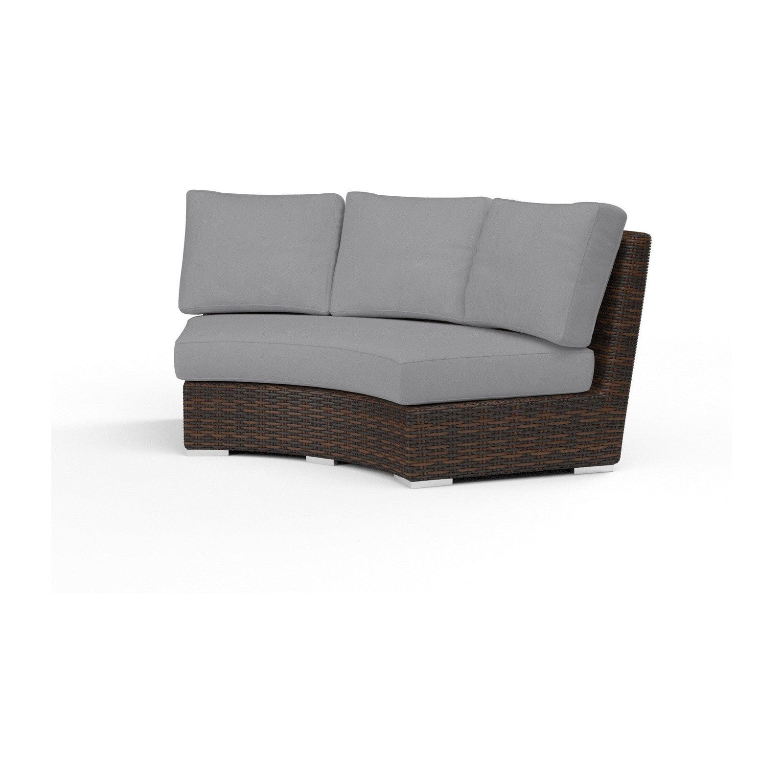 Sunset West Montecito Curved Loveseat
