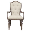 Pulaski Furniture Saddle Creek Timber Brown Upholstered Arm Chair Two Pack
