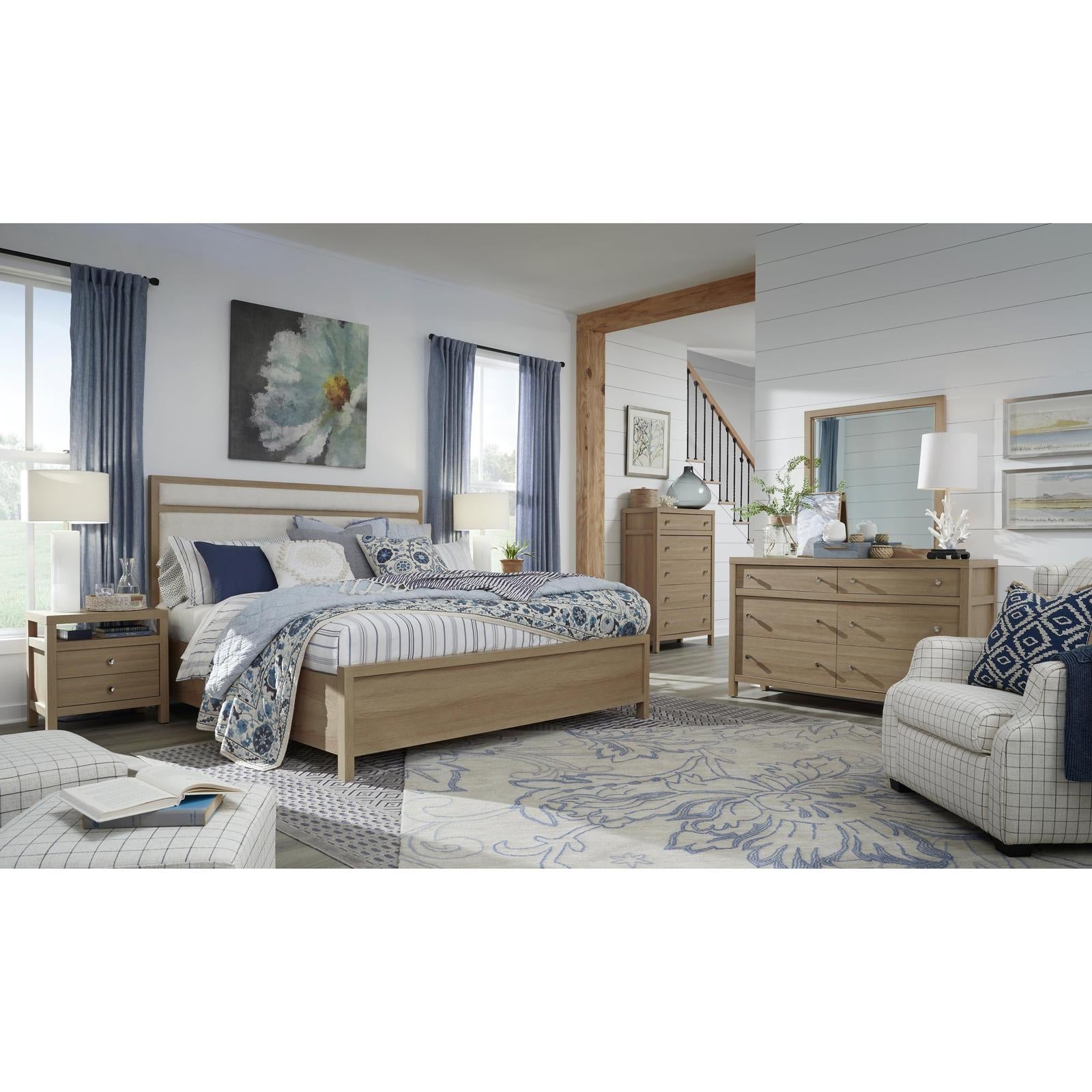 Magnussen Home Merrifield Sandstone Beige Drawer Nightstand
