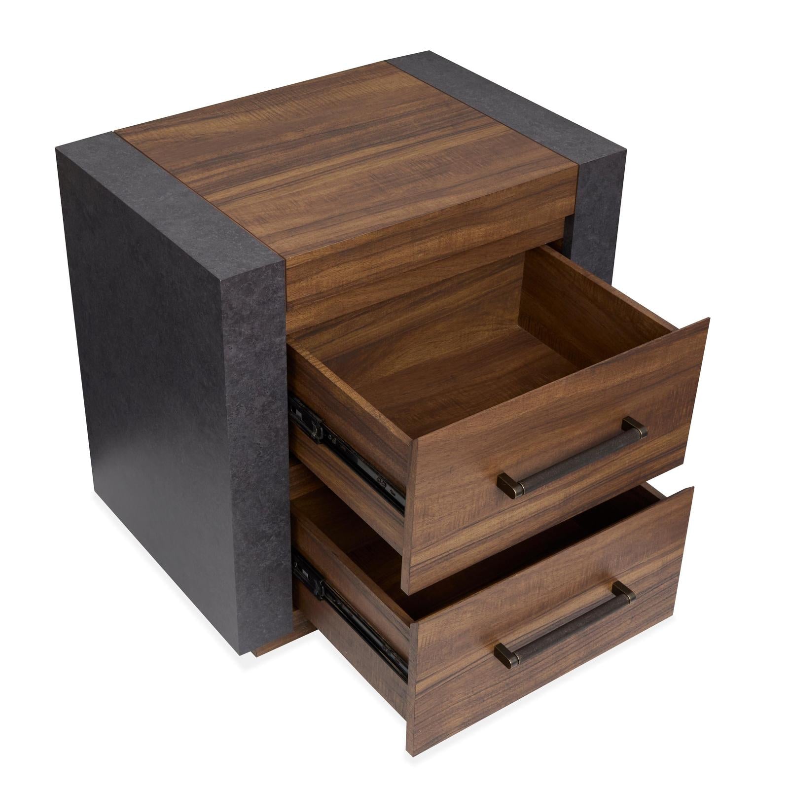 Magnussen Home Jensen Tavern Brown Drawer Nightstand