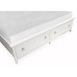 Magnussen Home Juniper Hill Whisper White California King Panel Storage Bed