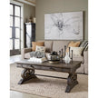 Magnussen Home Bellamy Peppercorn Rectangular Cocktail Table