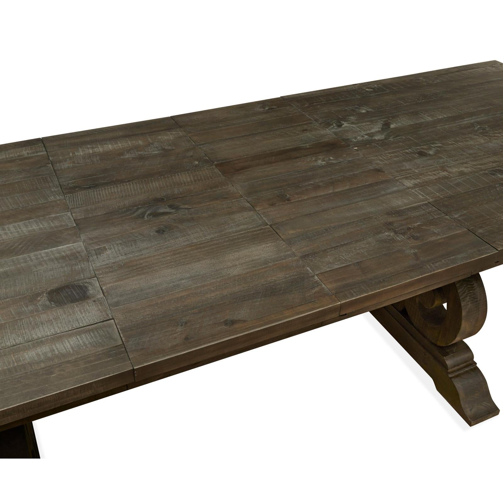 Magnussen Home Bellamy Peppercorn Dining Table