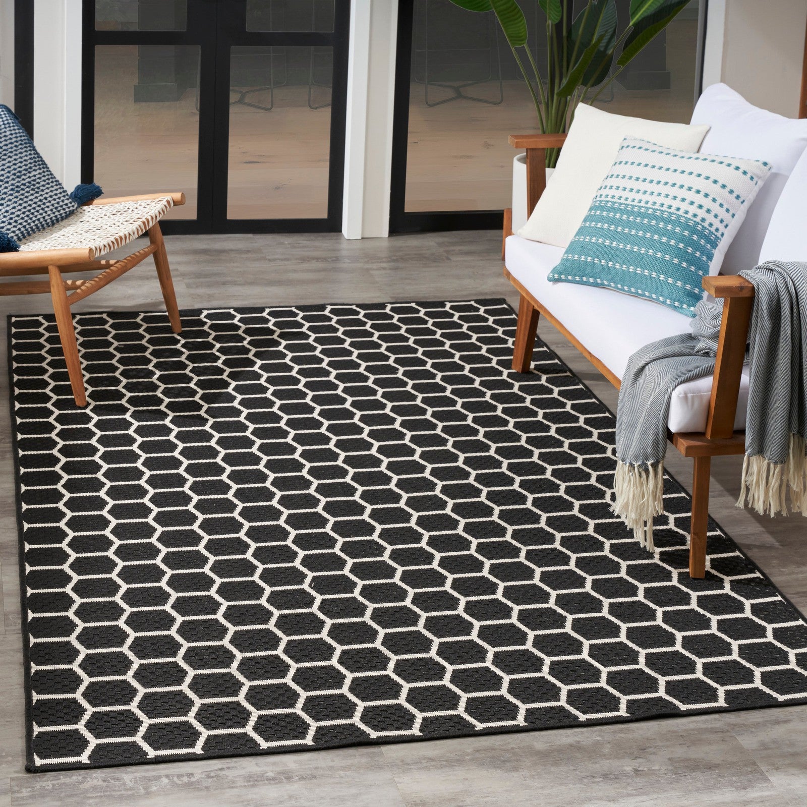 Nourison Twist Reversible TWS01 Modern Rug