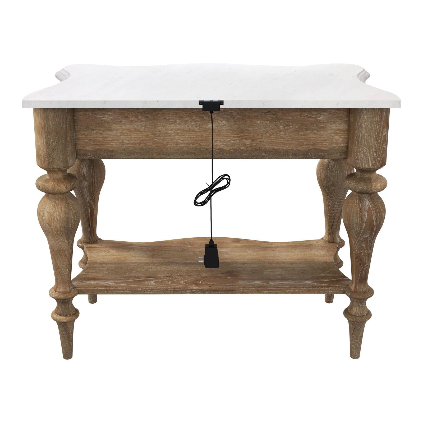 Pulaski Furniture Weston Hills Flax Seed Bedside Table