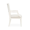 Salt Life Home Echo Isles Sea Pearl and Driftwood Upholstered Arm Chair Two Pack