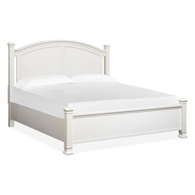 Magnussen Home Kingston Whisper White & Cerused Nutmeg Bed