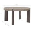 Pulaski Furniture Anderson Park Moose Trail And Frontier Brown Round Dining Table