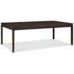 Pulaski Furniture Modern Mosaic Brown Leg Dining Table