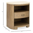 Pulaski Furniture Leeza Brown Accent Nightstand