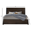 Magnussen Home Tauren Coffee Bean Panel Bed