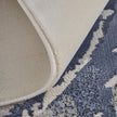 Feizy Mandana 39M0F Modern Abstract Rug in Ivory/Blue