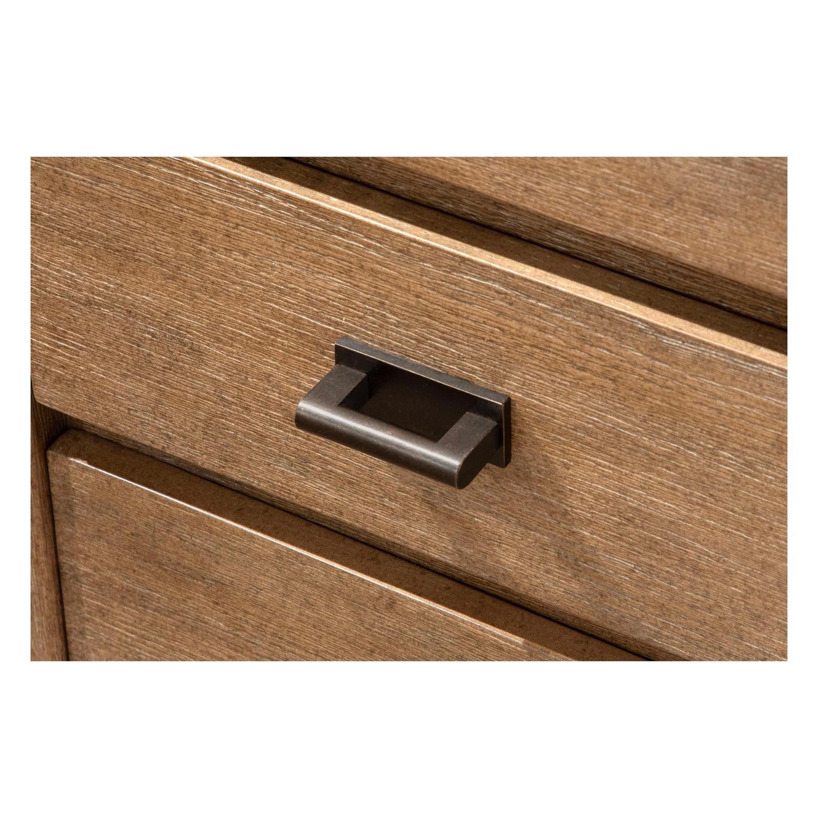 Magnussen Home Plum Creek Sierra Brown Mobile File With Casters