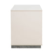 Michael Amini Pavira 2-Drawer Nightstand - Stone