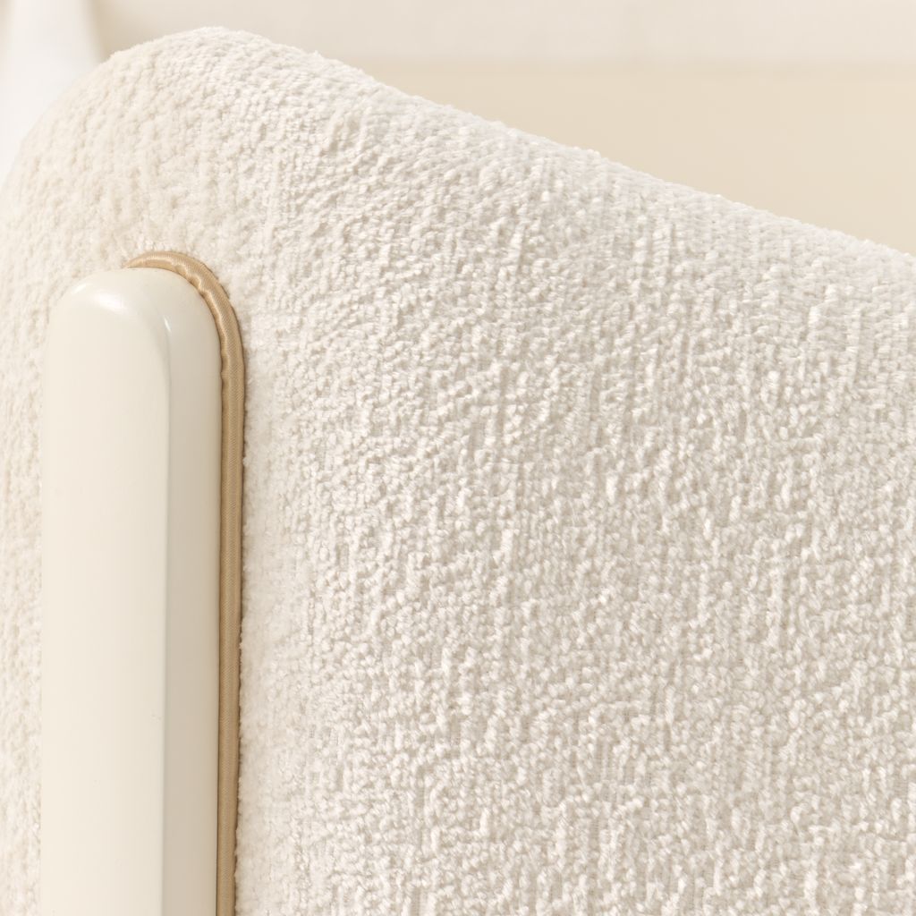 Michael Amini La Terrazza Panel Bed - Creamy Pearl