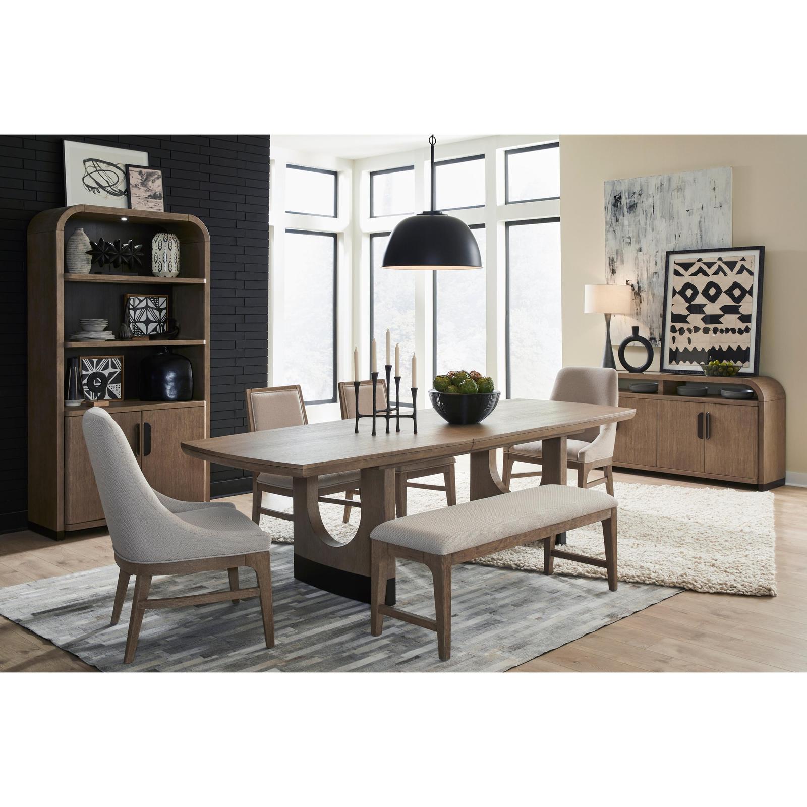 Magnussen Home Tristan Swiss Coffee Dining Cabinet