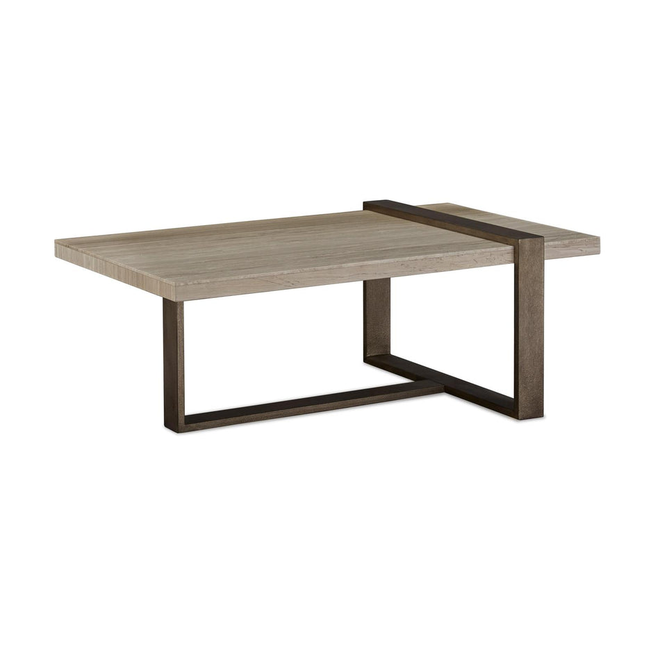 Magnussen Home Wiltshire Sea Shell Rectangular Cocktail Table