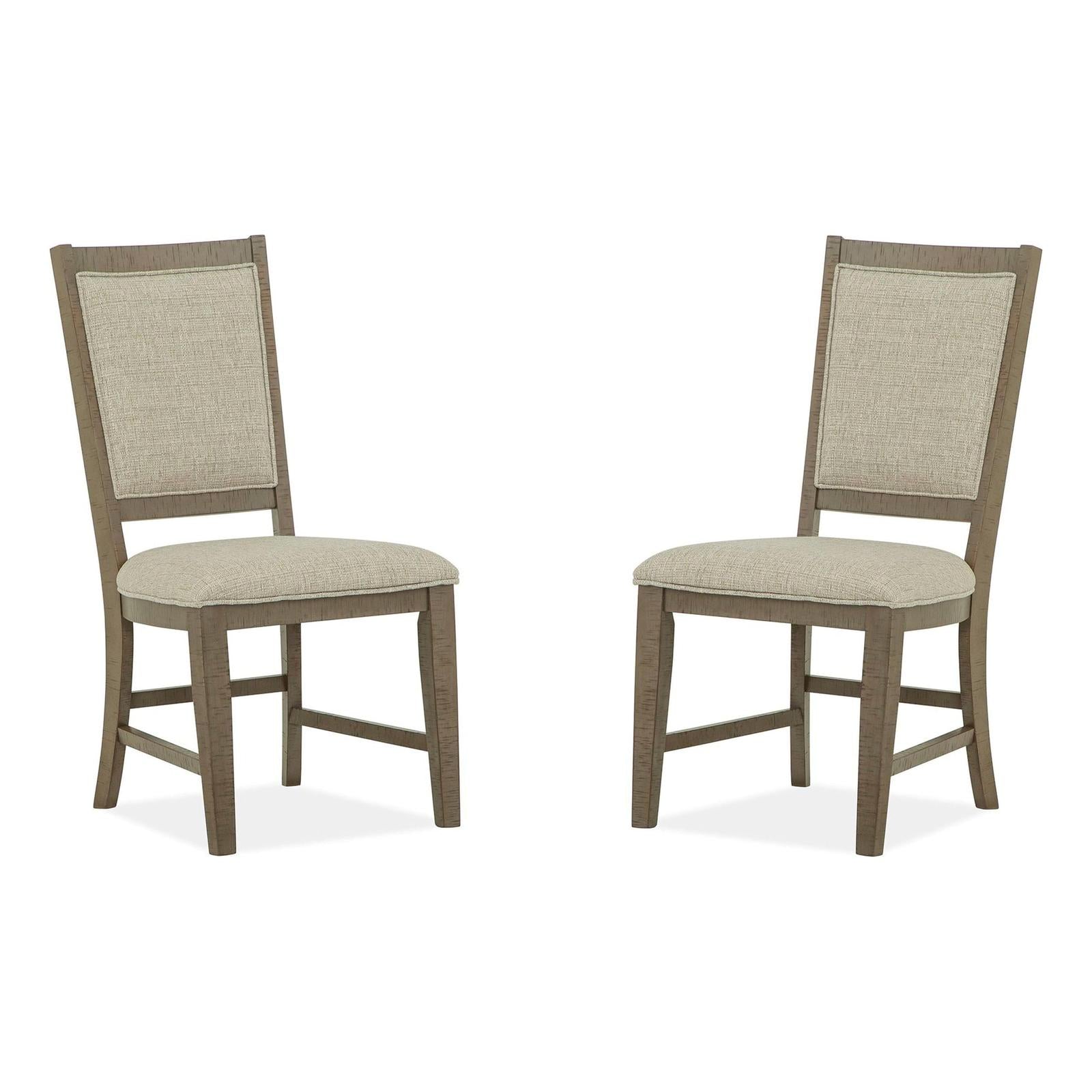 Magnussen Home Paxton Place Dovetail Grey Side Chair Set of 2
