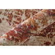 Feizy Pearson 39UEF Modern Abstract, Ivory/Red/Tan, Rug
