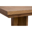 Magnussen Home Marcel Harvest Brown Extendable Trestle Dining Table