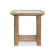 Magnussen Home Bradford Riverbed Beige Rectangular End Table
