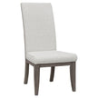 Pulaski Furniture Anderson Park Moose Trail and Frontier Upholstered Dining Side Chair Set of 2