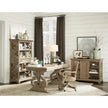 Magnussen Home Tinley Park Dove Tail Grey Bookcase