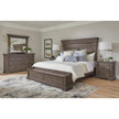Pulaski Furniture Madison Ridge Natural Bark Bed With Chest Footboard