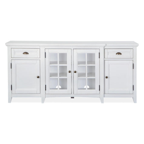 Magnussen Home Heron Cove Chalk White Console