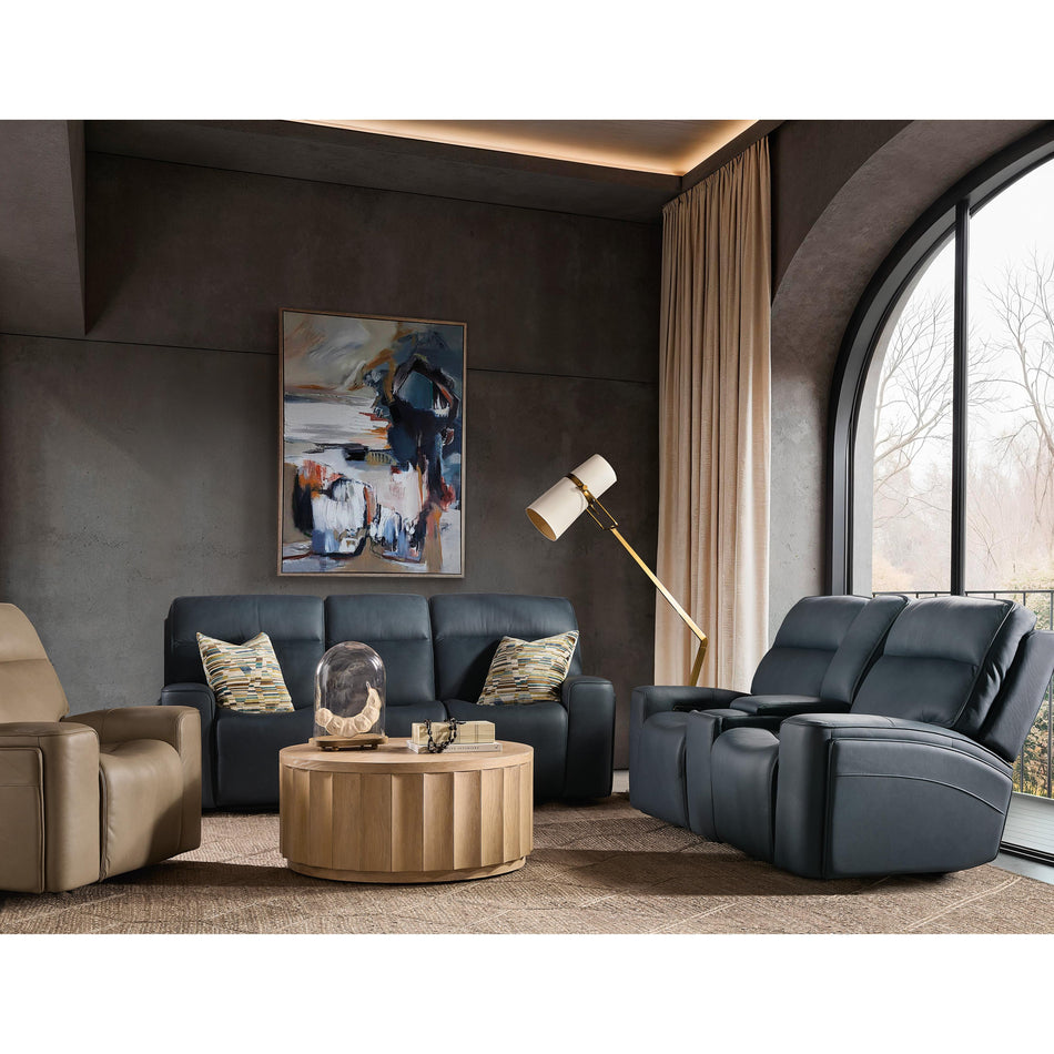 Hooker Furniture Riverton Power Sofa with Power Headrest and Lumbar Sale