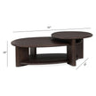 Magnussen Home Upton Coffee Bean Shaped Cocktail Table