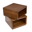 Magnussen Home Newton Cinnamon Square End Table