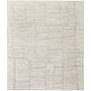 Feizy Bluff T6041 Modern Abstract, Ivory, Rug