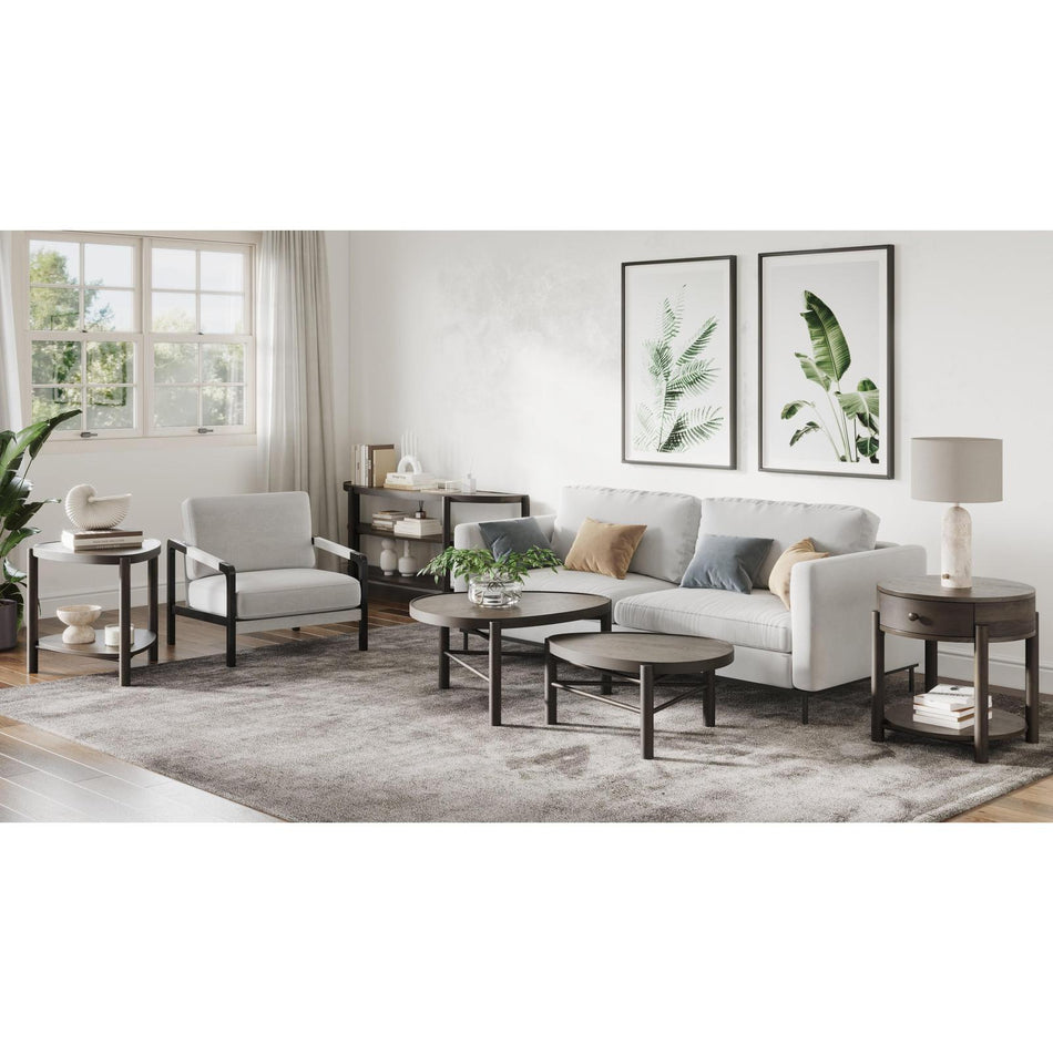 Magnussen Home Hadleigh Demilune Sofa Table
