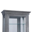 Pulaski Furniture Pulaski Furniture Accents Gray Side Entry Curio Cabinet