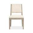 Magnussen Home Braelyn Dorian Grey Upholstered Side Chair Set of 2
