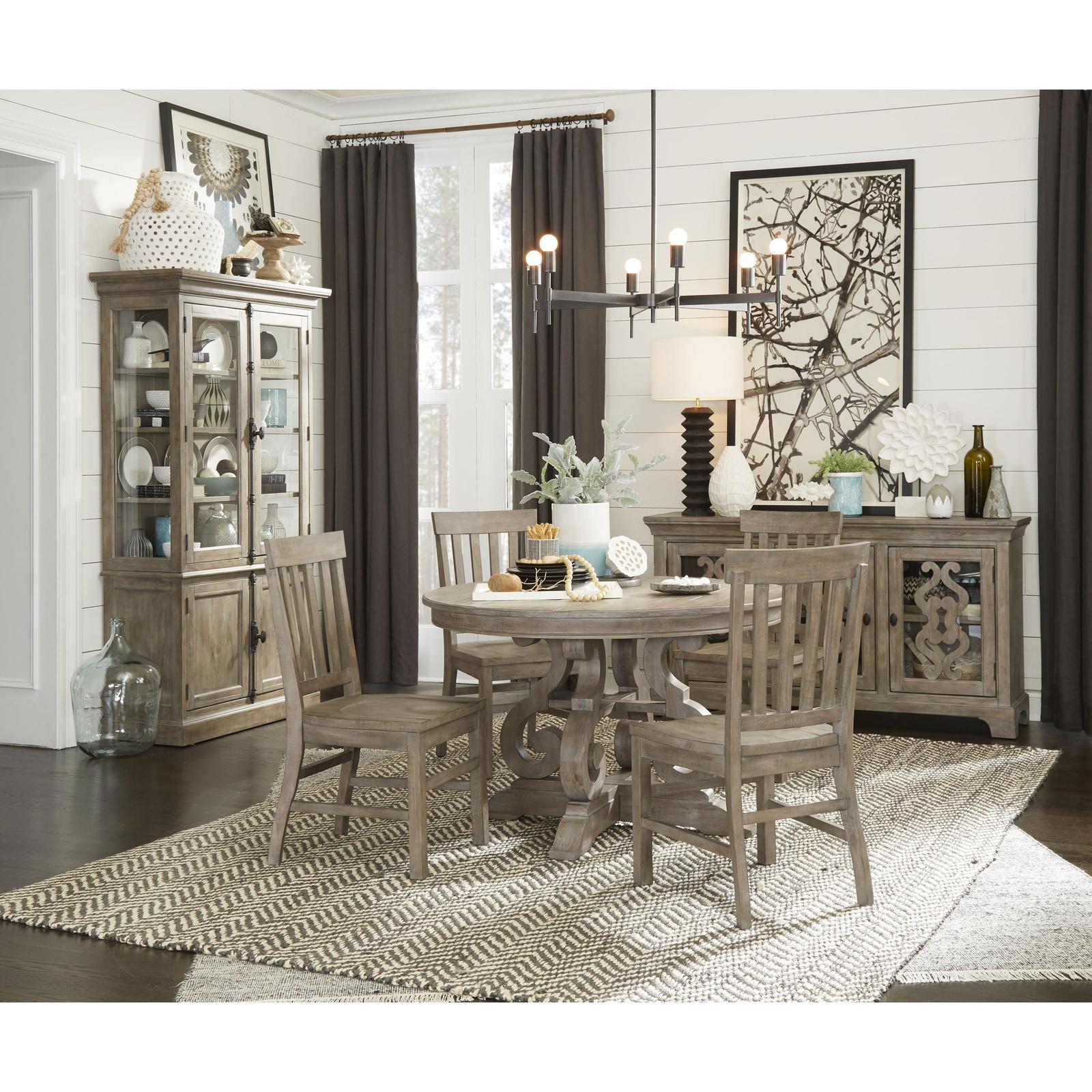 Magnussen Home Tinley Park Dove Tail Grey Server