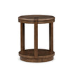 Magnussen Home Connolly Brown Round End Table
