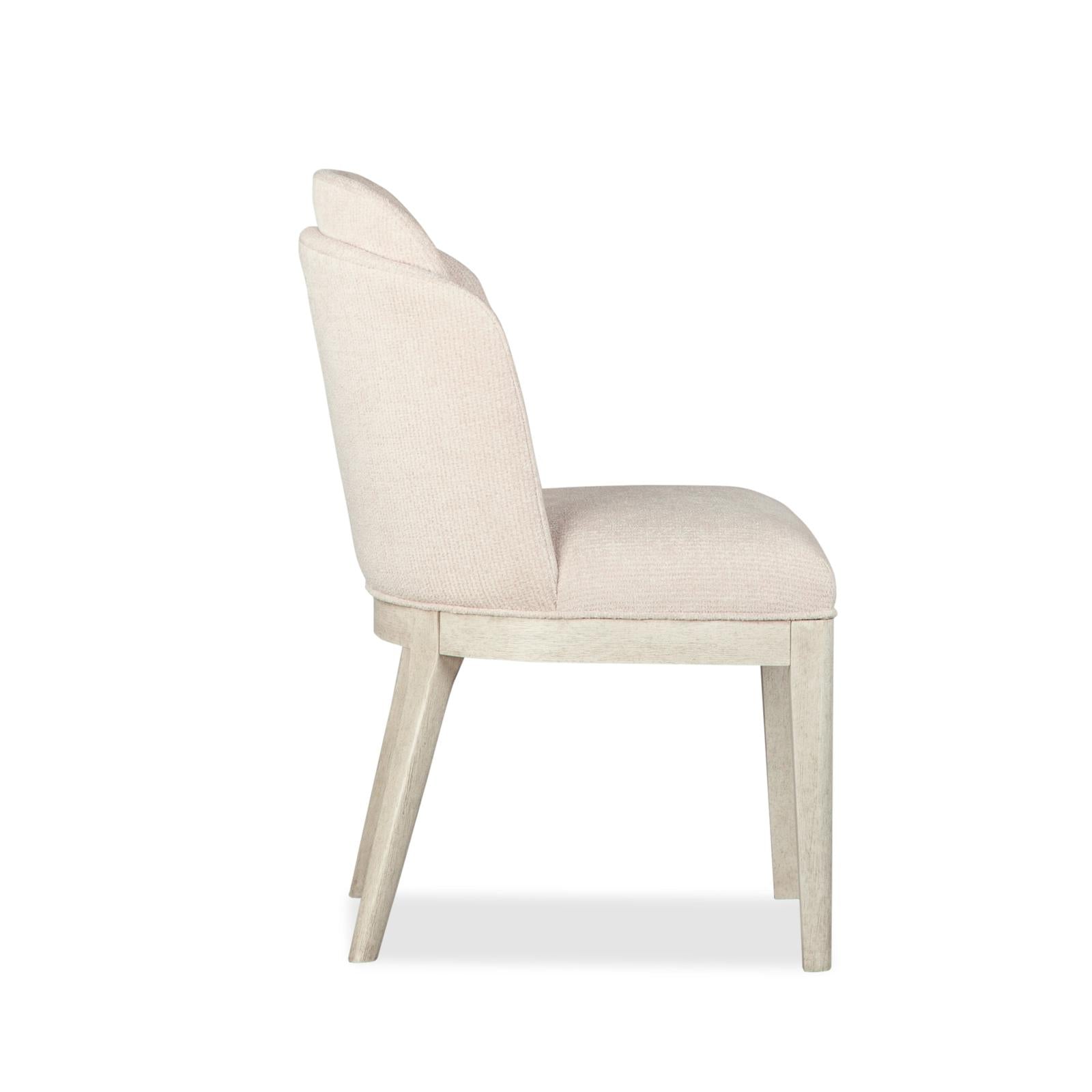 Magnussen Home Lorelei Misty Cloud Upholstered Host Chair Set of 2