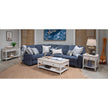 Salt Life Home Echo Isles Sea Pearl and Driftwood Rectangular End Table