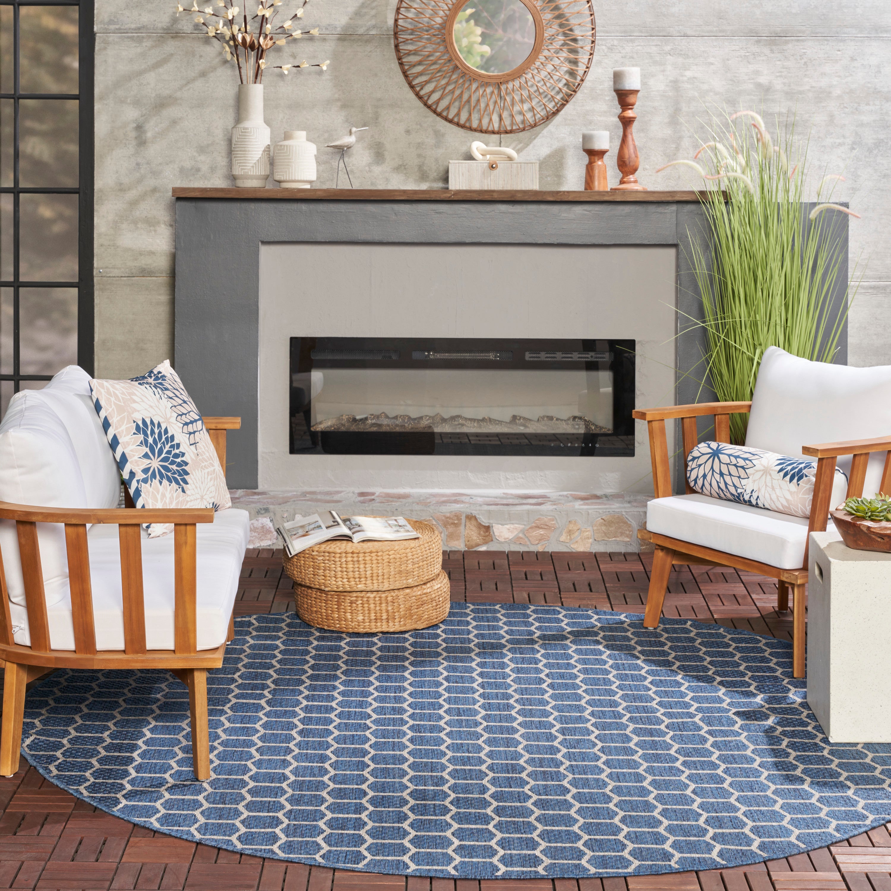 Nourison Twist Reversible TWS01 Modern Rug