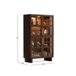 Magnussen Home Reena Rich Brown Display Cabinet