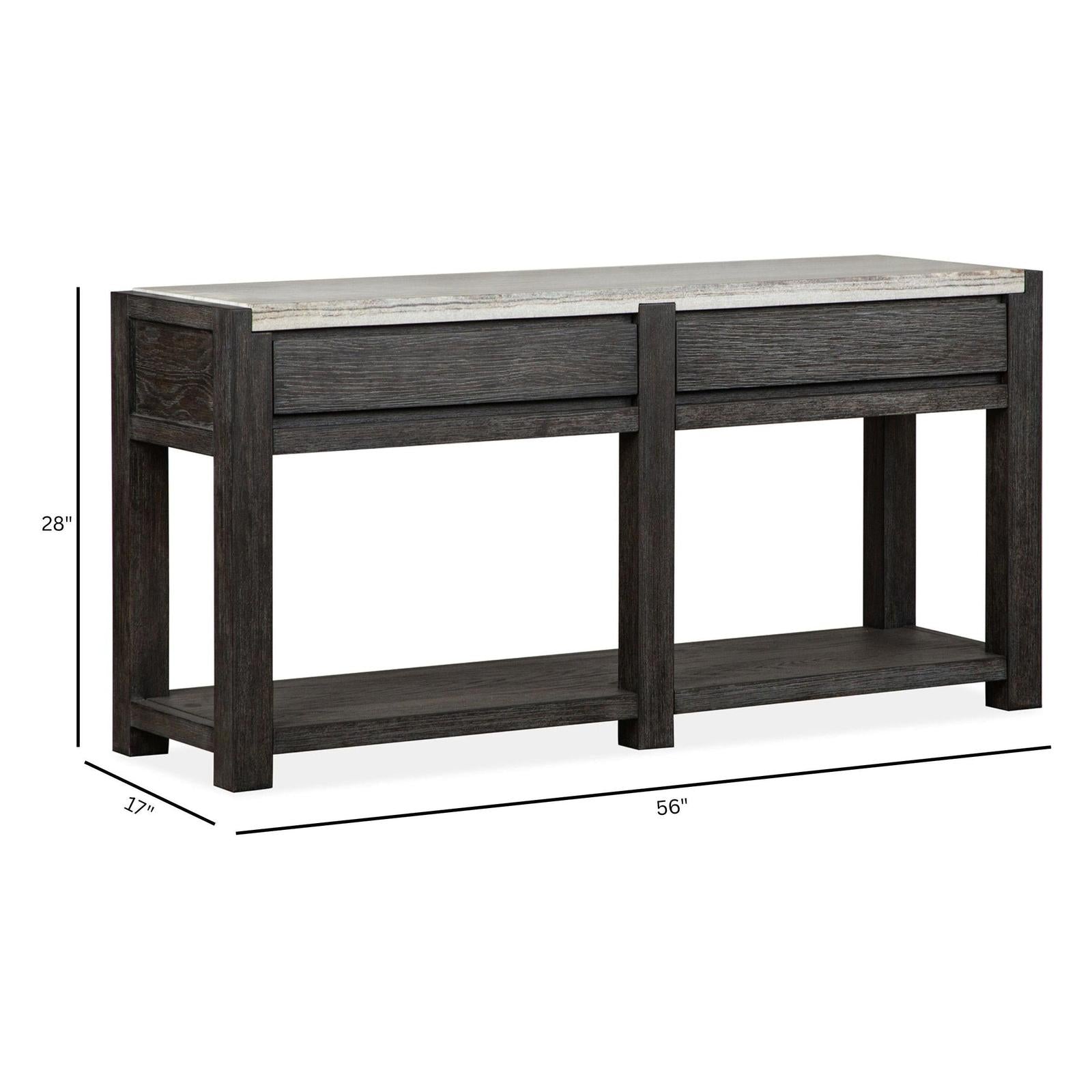 Magnussen Home Plum Creek Rectangular Sofa Table