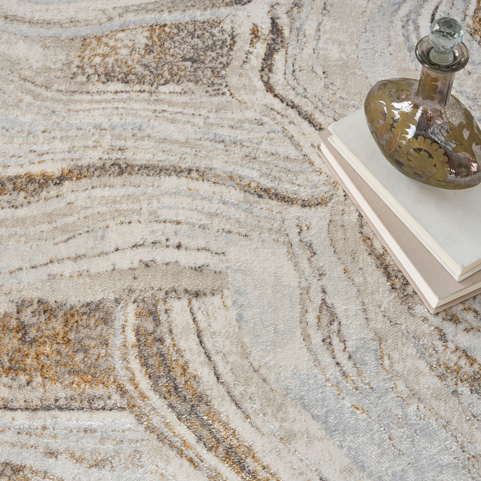 Nourison Glitz GLZ22 Modern Indoor Rug