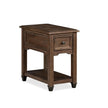Magnussen Home Cormac Brown Rectangular Accent Table